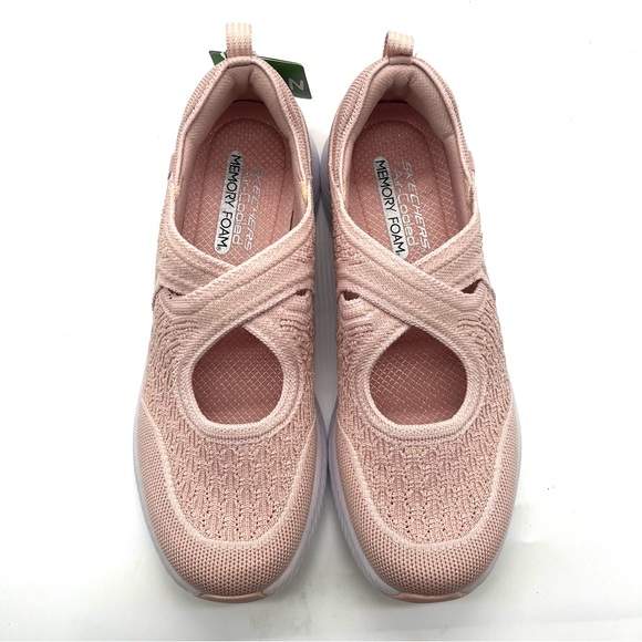 Skechers Womens 9.5 Vapor Foam Move - Aster Sneaker Pink New Air Cooled
